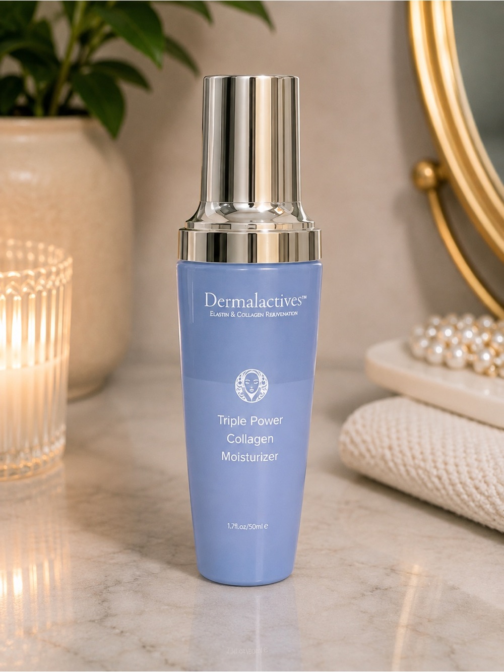 NEW Dermalactives Triple Power Collagen Moisturizer 50ml Anti Aging
